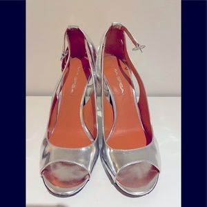 Via Spiga metallic heels